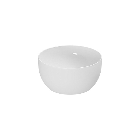 AZZURRA ELEGANCE CIRCLE раковина чаша 40х40х20см без отв. под смеситель , цвет белый, ELLA040200C0BI/(ECI4020 bi)*0