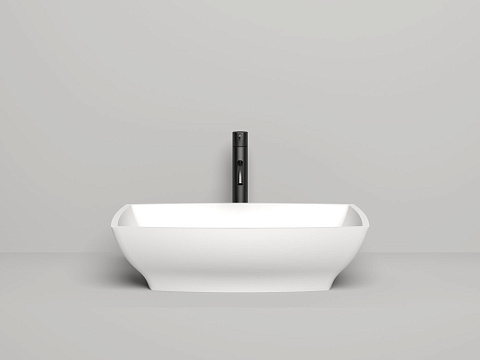 Раковина накладная Salini Gloria 04 1102104G, S-Sense, глянцевая поверхность