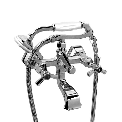 Stella Eccelsa Смеситель для ванны 3274/306FB с ручным душем, цвет: хром, EC 02209 CR00