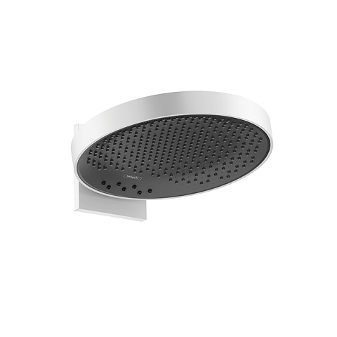 HANSGROHE RAINFINITY Верхний душ Ø360 мм., настенное крепление, 3 jet, цвет графит/белый матовый, 26234700