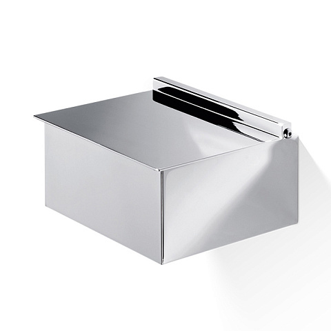 Decor Walther FB 2 Бокс для влажных салфеток 14.5x12.5x8см, подвесной, цвет: хром, 0801400