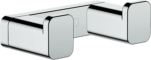 Крючок Hansgrohe AddStoris Двойной для полотенец, хром 41755000