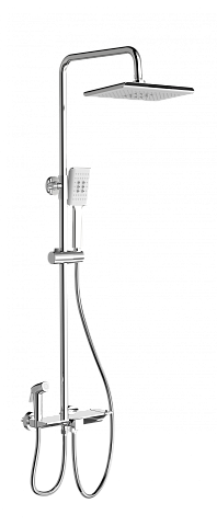 Душевая система с термостатом WONZON & WOGHAND, Хром WW-B3310-CR