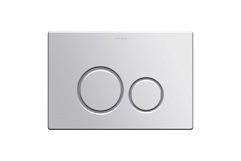 Кнопка для инсталляции, нерж.сталь ультраплоская Boheme CHROME GEBERIT 300-серия 649-CR