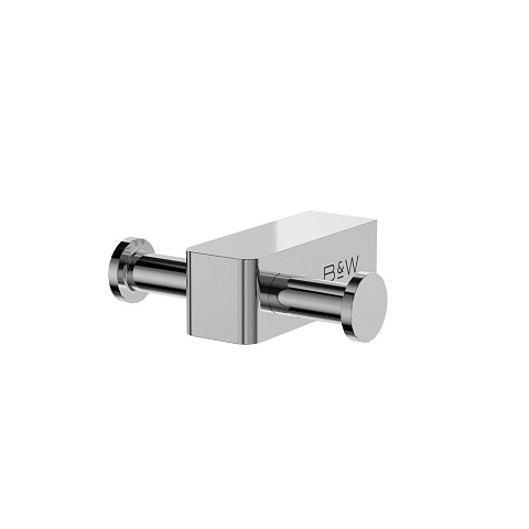 Крючок универсальный двойной Black&White GA-9601C, хром (145x115x60)