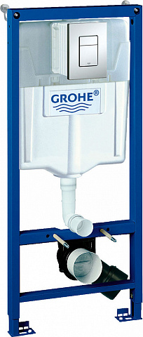 Инсталляция для унитаза Grohe Rapid SL 38772001 3 в 1 с кнопкой смыва