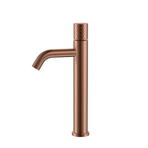 Смеситель Boheme STICK для умыв. выс. COPPER BRUSHED DIAMOND 122-CB
