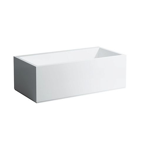 Laufen Kartell Ванна 1700x860x440мм, пристенная, DX, с панелями, с слив-переливом с подсветкой, материал: композит, цвет: белый, 2.2333.5.000.616.1