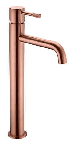 Смеситель для умывальника высокий, Boheme Uno Copper Brushed 462-CB