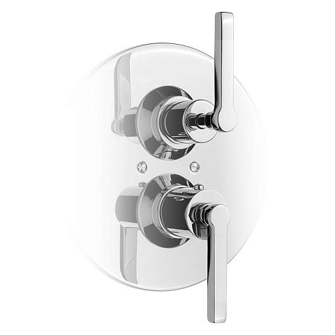 Nicolazzi Mac Kinley 05 Внешняя часть встраиваемого смесителя, с запорным вентилем, цвет: хром, 4909CR29