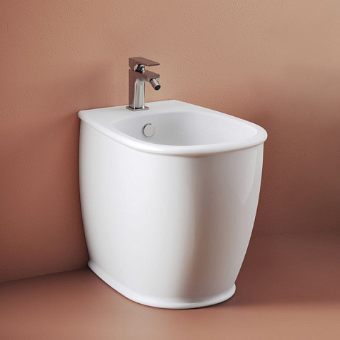 Artceram ATELIER Биде напольное 52,5х37,5хh42см, с 1 отв под смеситель, цвет: белый, ATB002 01 00 *1