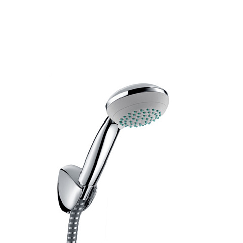 Hansgrohe HG Crometta 85 Душевой набор Vario (ручной душ 2jet, держатель для душа, шланг для душа 1,25 м), цвет: хром, 27558000
