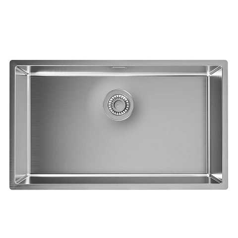 Кухонная мойка Florentina Оптима-HM 700 OHM.700.400.B.10.S.10, сатин