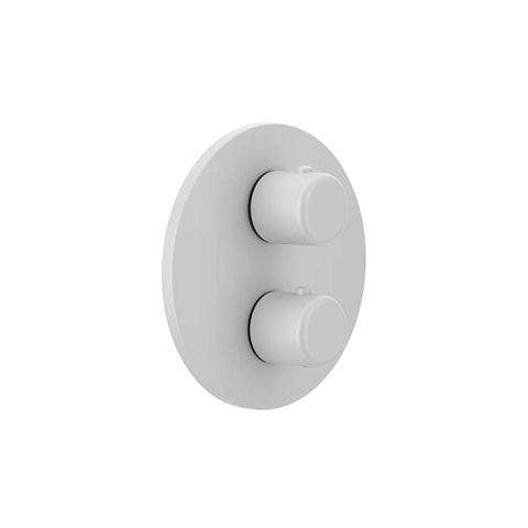 Gessi Goccia Встраиваемый термостат, подключение на 3/4”(внешние части), цвет: белый, 33842#279