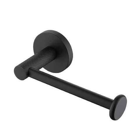 Держатель туалетной бумаги без крышки Boheme UNO BLACK 10985-B