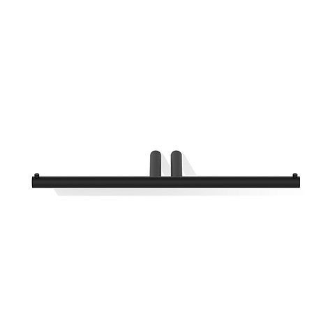 Decor Walther Mikado TPH2 Держатель туалетной бумаги, подвесной, цвет: черный матовый, 0520360