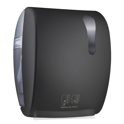 Диспенсер бумажных полотенец сенсорный ABS BLACK 04033.N чёрный NOFER