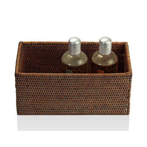 Decor Walther Basket UTB Универсальная коробка 16x31x13см, цвет: ротанг темный, 0922792