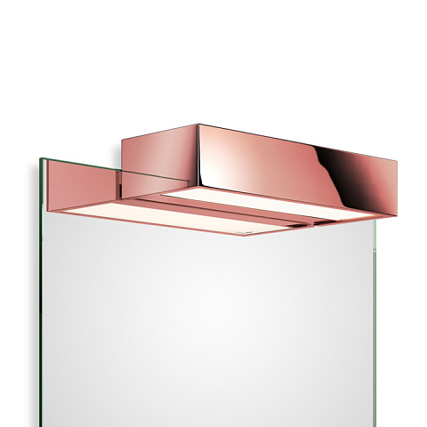 Decor Walther Box 1-25 N LED Светильник на зеркало 25x10x5см, светодиодный, 1x LED 18.4W, цвет: розовое золото, 0420216