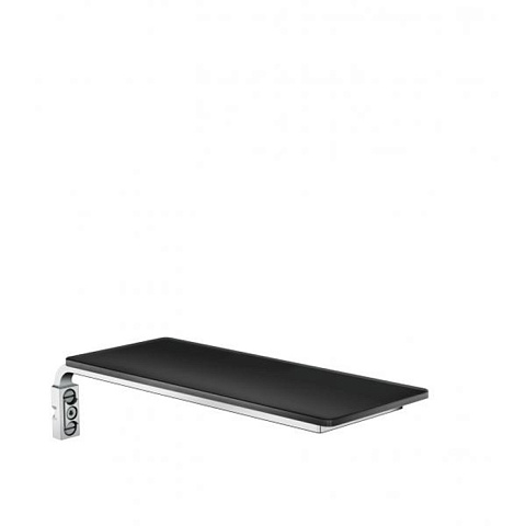 Hansgrohe HG Casetta'E Мыльница навесная 200х80мм, цвет: черный/хром, 26511600