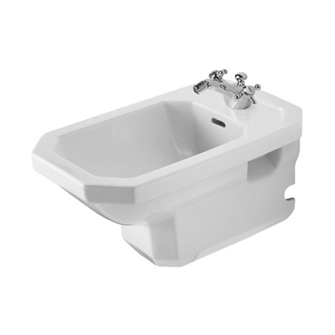 Duravit 1930 Биде подвесное с перел. и 1отв. под смес., 36х58х Н:40см, Цвет: Белый, 0266100000