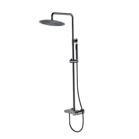 Стойка для душа Boheme STICK Shine Gun Metal LINEA 128-SGM.3