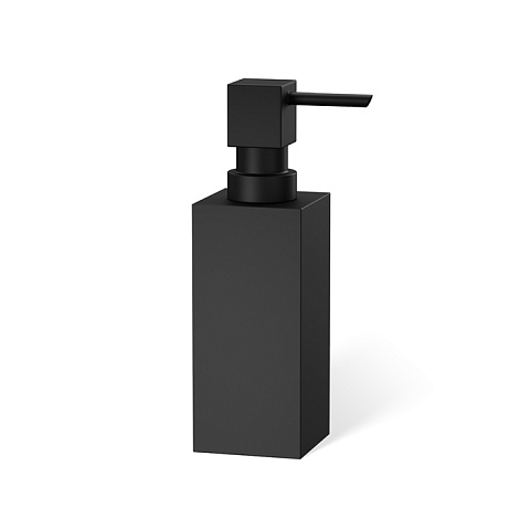 Decor Walther Cube DW 395 Дозатор для мыла, настольный, цвет: черный матовый, 0839760
