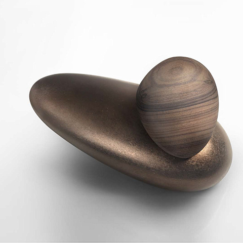 Gessi Equilibrio Смеситель для раковины дизайнерский, на 1 отверстие, без ручки (арт.52002), цвет: медь Materic, 52001#723