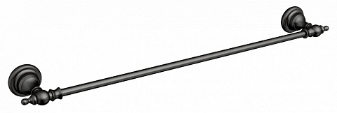 Полотенцедержатель CeramaLux Elegance 95808, чёрный матовый