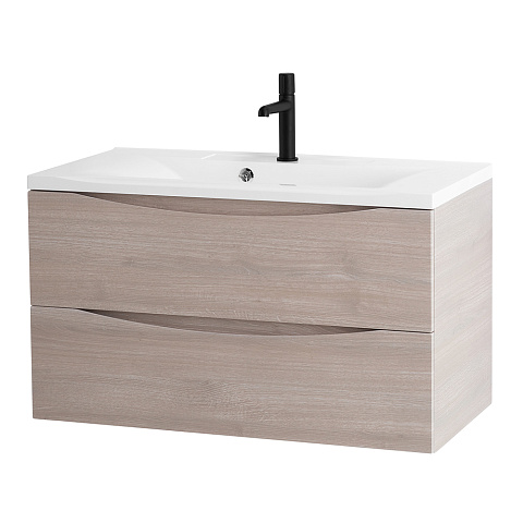 Тумба под раковину BelBagno Marino 100 см, Rovere Grigio