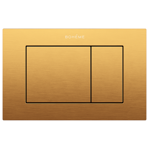 Кнопка для инсталляции, нерж.сталь Boheme BRONZE NEW 650/2-BR
