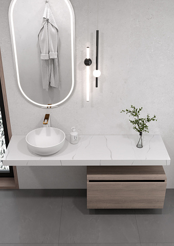 Ящик под столешницу 80см Armadi Art LIGHT OAK VALLESSI UNO-S 897-080-L