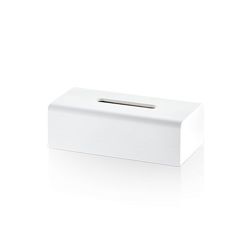 Decor Walther Stone KB Диспенсер для салфеток 8x26x13.5см, настольный, цвет: белый, 0971954