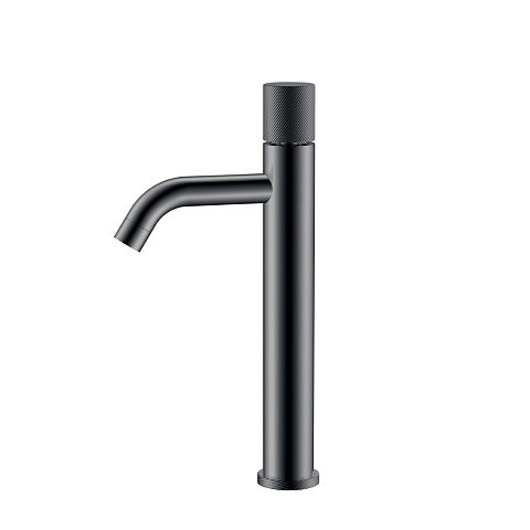 Смеситель Boheme STICK для умыв. выс. Shine Gun Metal SPIRALE 122-SGM.4