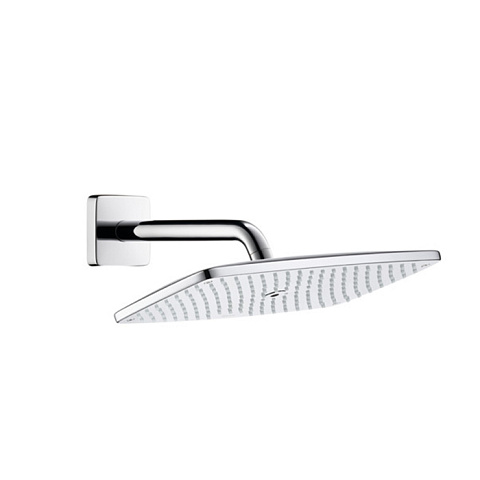 Hansgrohe HG Raindance Е Верхний душ 1jet (RainAir), 360х190 мм, с настенным держателем 240 мм, G1/2, цвет: хром, 27371000