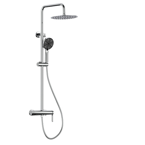 Душевая стойка Gid Aira L020-CH-ND3, хром