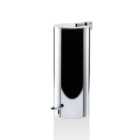Decor Walther Bin 3 Ведро 14.5xh33.5см, с педалью и крышкой, цвет: хром, 0612700