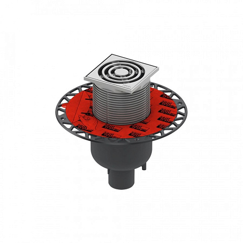 Трап душевой TECE TECEdrainpoint S 130 3601300 вертикальный, с фланцем Seal System