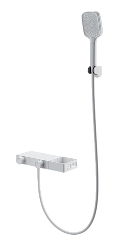 Смеситель для ванны с душем WONZON & WOGHAND Shelf, Белый матовый WW-B2551-MW