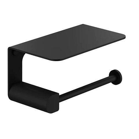 GESSI Rilievo Держатель туалетной бумаги с крышкой, цвет: nero XL, 59449#299