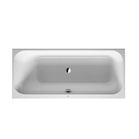 Duravit Happy D.2 Ванна акриловая 1700х700 мм, прямоугольная .встраиваемая версия , с наклоном для спины слева, цвет белый, 700310000000000