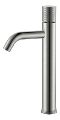 Смеситель Boheme STICK для умыв. выс. Nikel Brush с ручкой TOUCH 122-NB.2