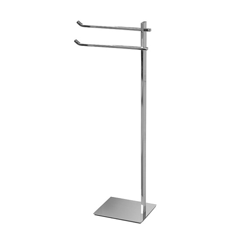 Stella Bamboo Quadro Полотенцедержатель напольный для 2 полотенец 1062 цвет: хром, BQ 10029 CR00