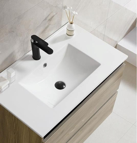 Раковина встраиваемая CeramaLux 9060E 610×465 мм, белый