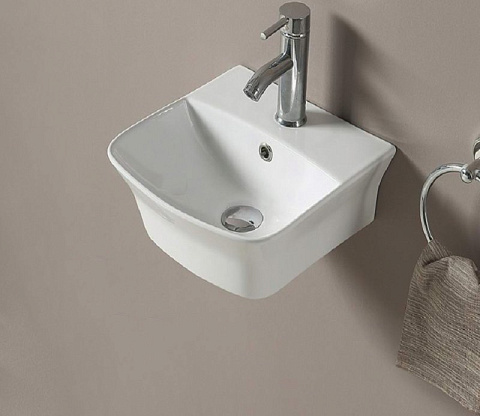Раковина подвесная CeramaLux 78369C 545×430 мм, белый