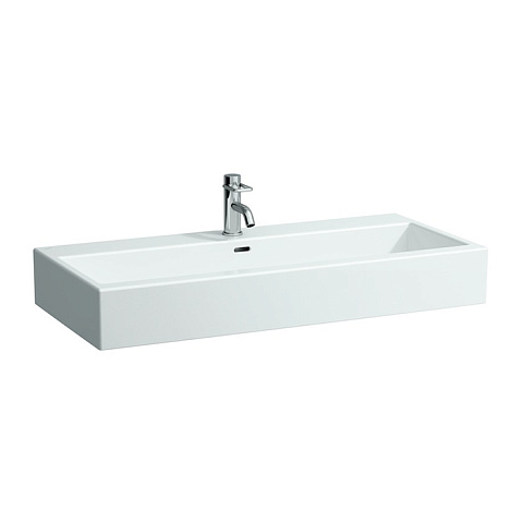 Laufen Living City Раковина 1000х460х140мм с 1 отв. под смеситель, цвет: белый, 8.1843.7.000.104.1