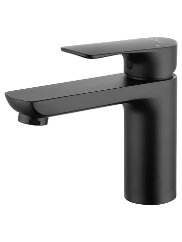 Смеситель для раковины WONZON & WOGHAND Line, Черный матовый WW-A40732-MB