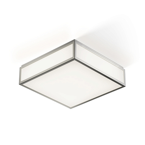 Decor Walther Bauhaus 3 N LED Светильник потолочный 28x28x8см, светодиодный, 1x LED 25W, цвет: никель сатинированный, 0219334
