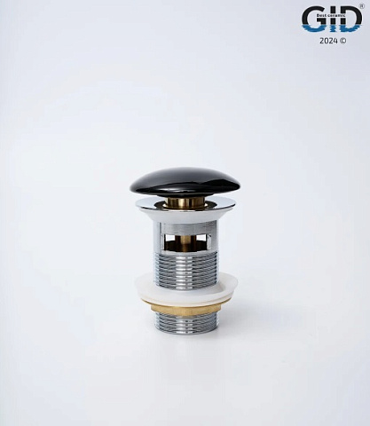 Керамический донный клапан Gid Bl100-1 с переливом