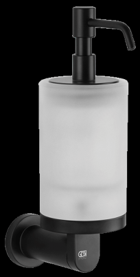 Дозатор для жидкого мыла, настенный, матовый черный Gessi EMPORIO 38815-299